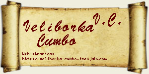 Veliborka Cumbo vizit kartica
